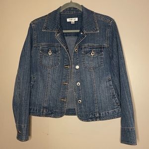 Coldwater Creek Jean Jacket Size XS